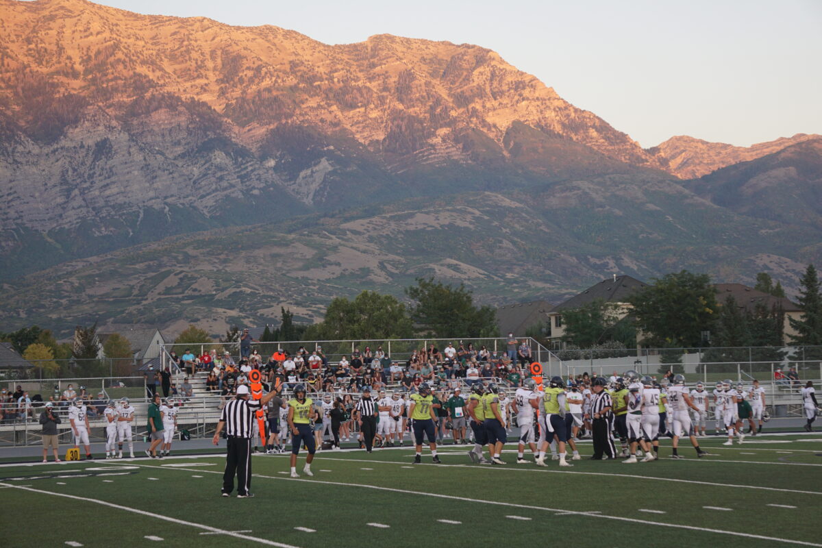 Austin Heaps gets first career win as Timpanogos football head coach, T ...